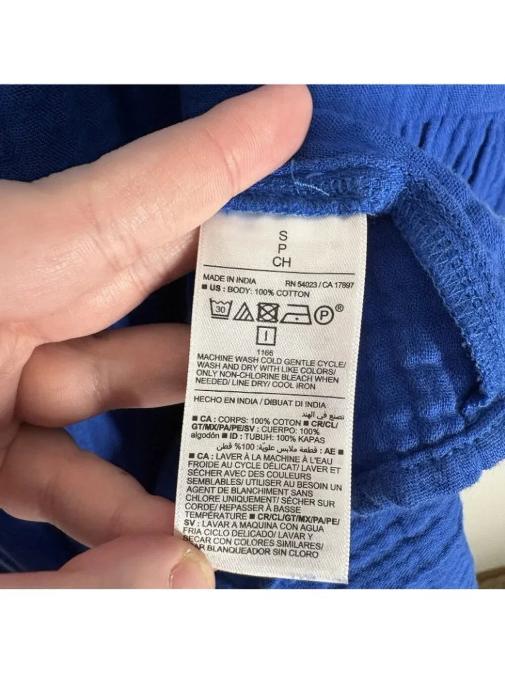 Old Navy Women S Blue Sapphire Sky Pockets Puff-Sleeve Tiered Mini Swing Dress - Picture 9 of 10